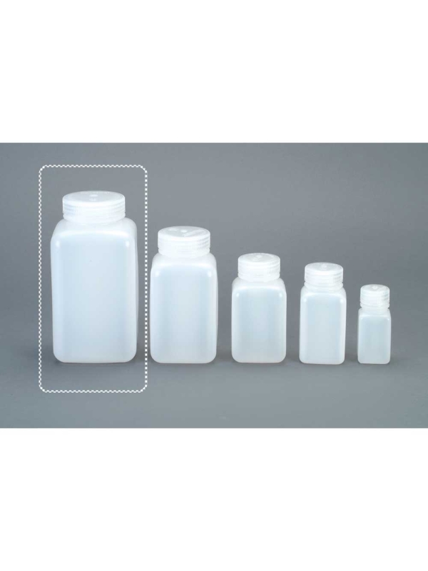 Nalgene  HDPE Square WM Bottle 1L White
