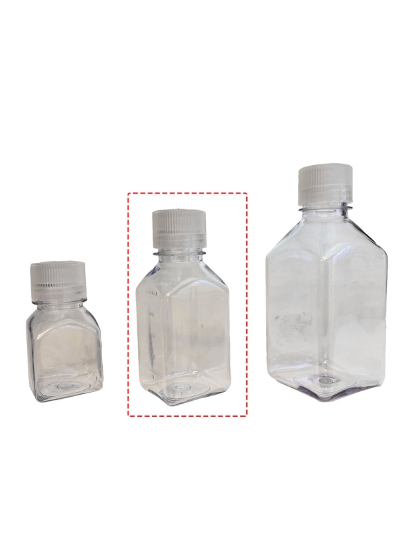 Nalgene  Square Transparant Bottle 250ml Transparant