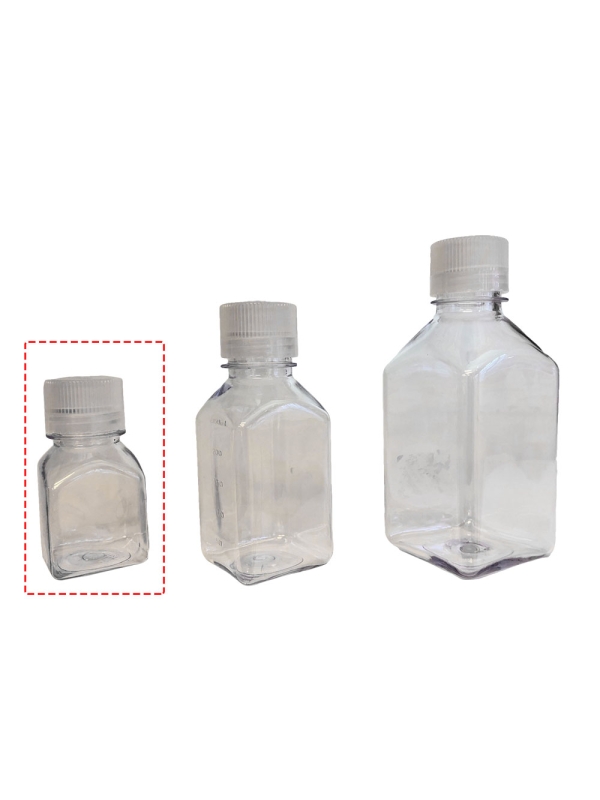 Nalgene  Square Transparant Bottle 125ml Transparant