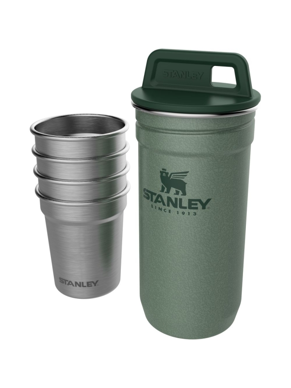 Stanley  Stainless Steel Shot Set Hammertone Green 