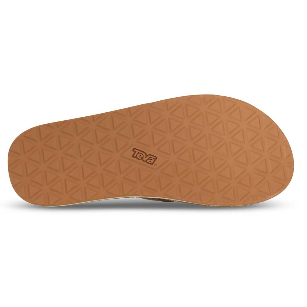 Teva Teva Classic Flip Premium Leather 1009037-DKEA slippers Teva Classic Flip Premium Leather Dark earth 1009037-DKEA slippers online bestellen bij Kathmandu Outdoor & Travel