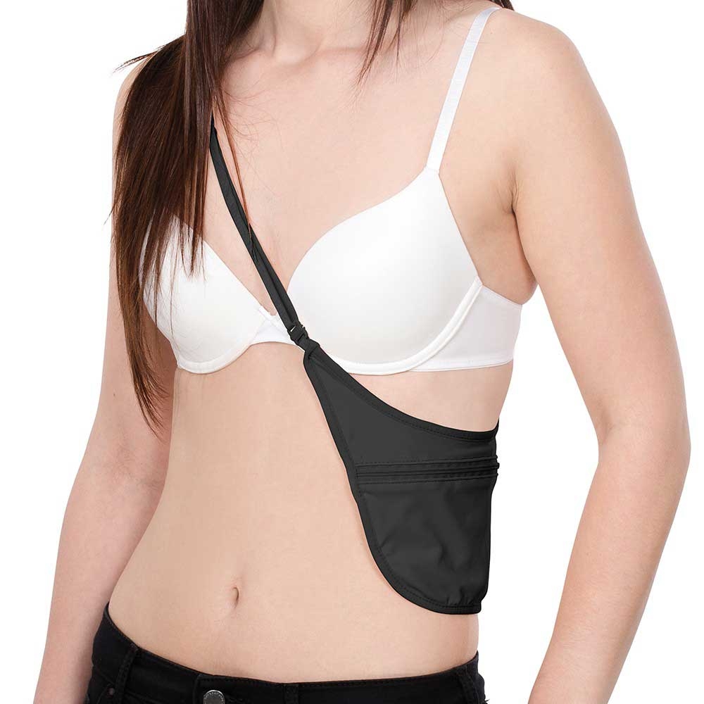 Pacsafe Pacsafe CoverSafe S80 Body Pouch 10127100 reisaccessoires Pacsafe CoverSafe S80 Body Pouch Black 10127100 reisaccessoires online bestellen bij Kathmandu Outdoor & Travel