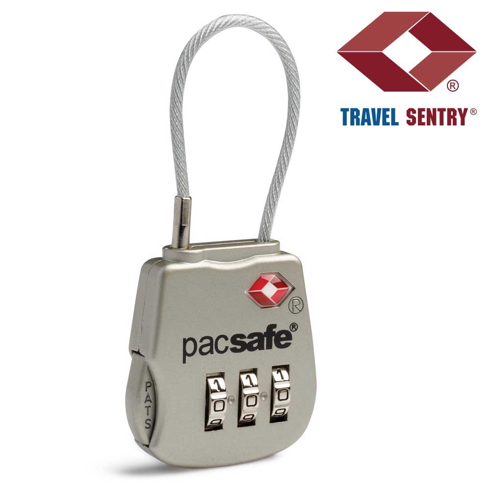 Pacsafe Pacsafe Prosafe 800 TSA lock 10250-705 reisaccessoires Pacsafe Prosafe 800 TSA lock Silver 10250-705 reisaccessoires online bestellen bij Kathmandu Outdoor & Travel