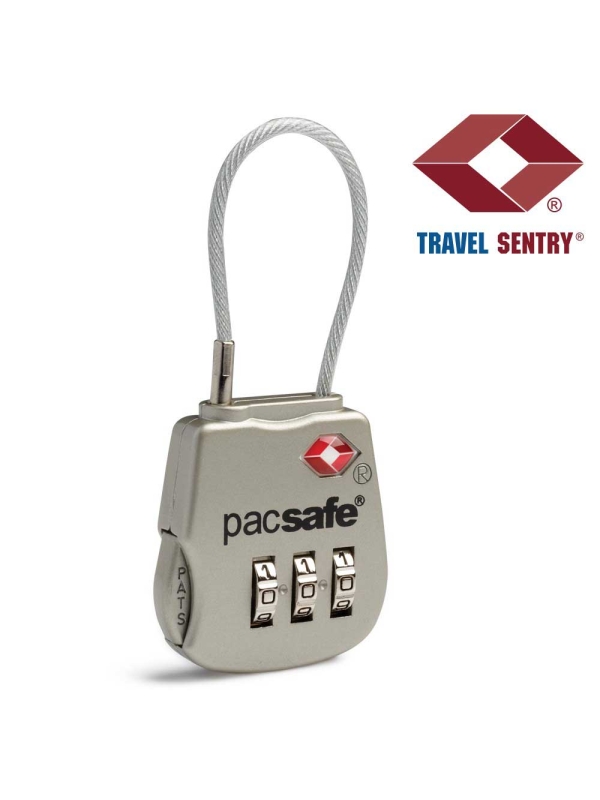 Pacsafe  Prosafe 800 TSA lock Silver 
