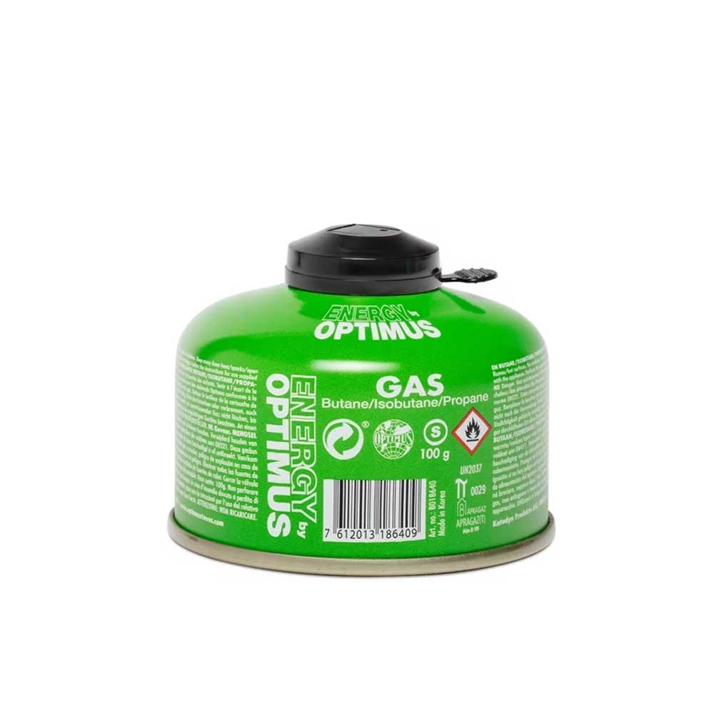 Optimus Gas Cartridge 100gr . OPT8018640 branders online bestellen bij Kathmandu Outdoor & Travel