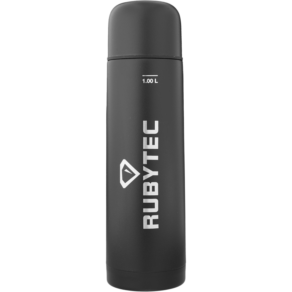 Rubytec Vacuum Bottle 1000ml Dark grey RU551131 drinkflessen en thermosflessen online bestellen bij Kathmandu Outdoor & Travel