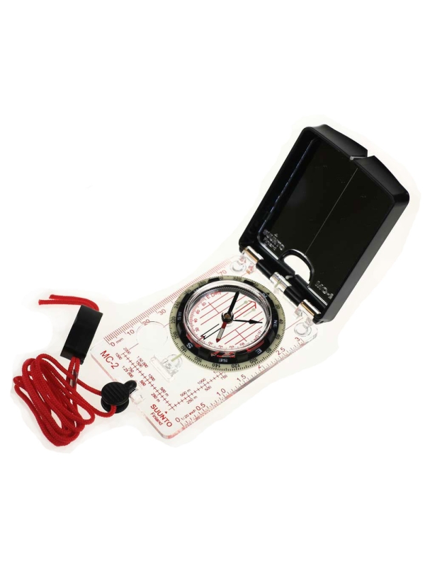 Suunto  MC-2 Spiegelkompas transparant/zwart