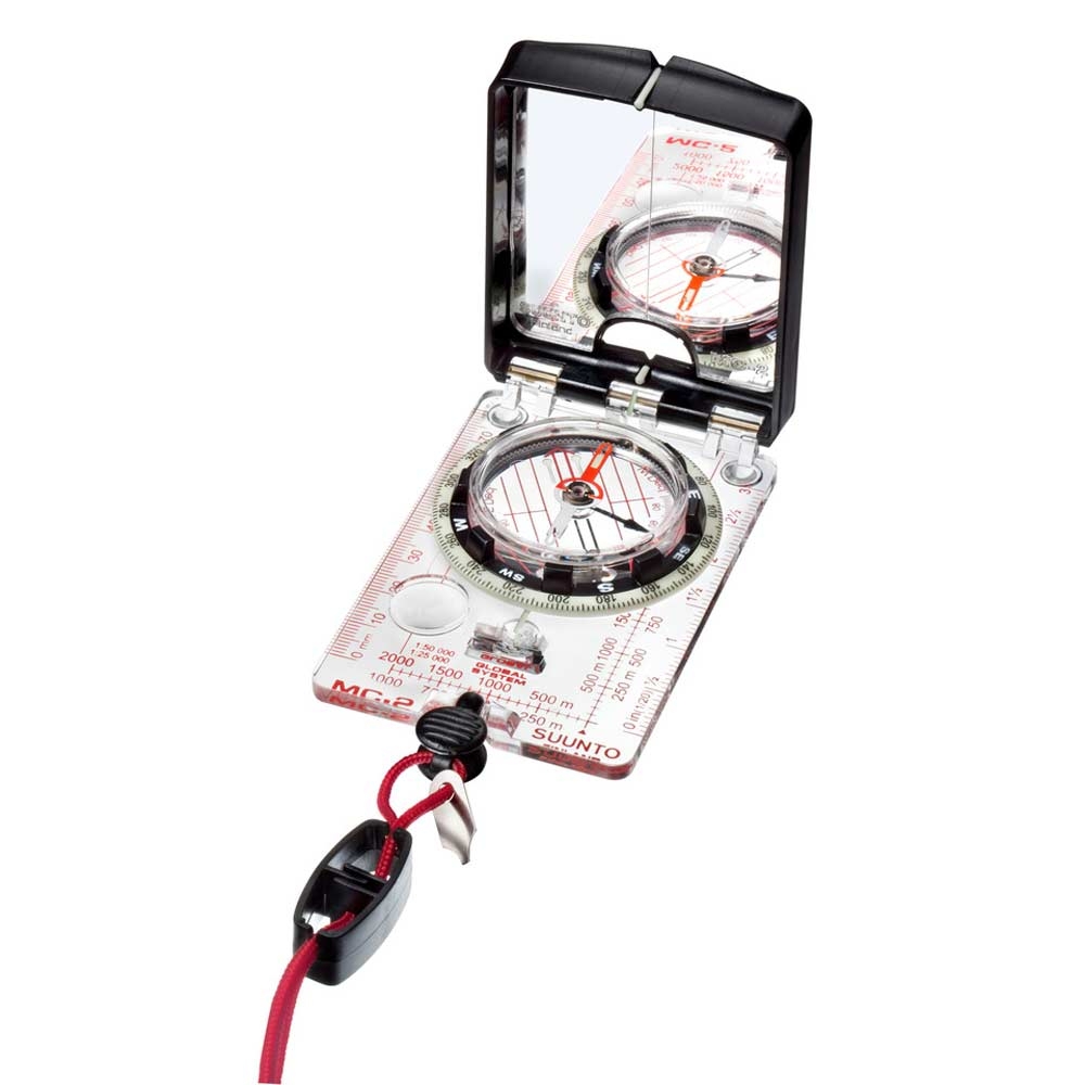 Suunto MC-2 Global Spiegelkompas transparant/zwart 4252010 navigatie & optiek online bestellen bij Kathmandu Outdoor & Travel