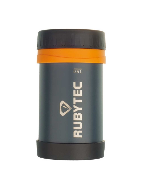 Rubytec Food Container 500ml Grijs/oranje Rubytec Food Container 500ml Grijs/oranje