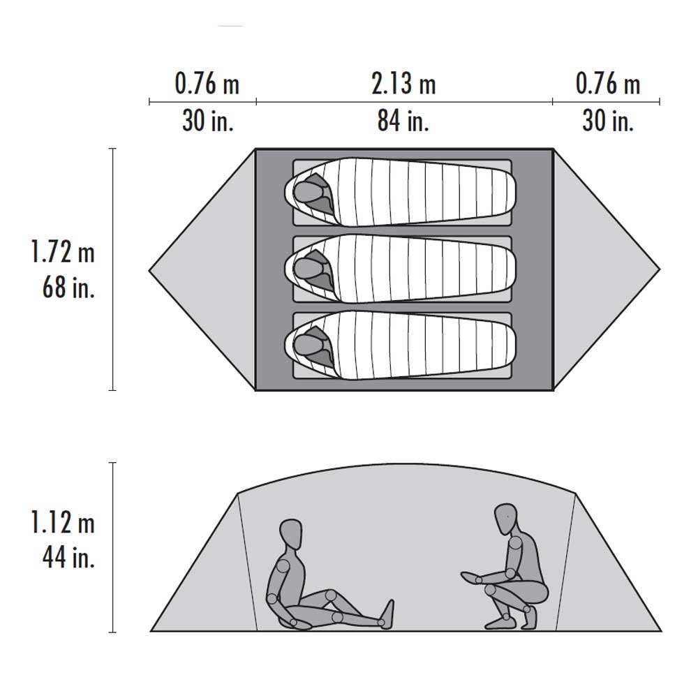 Msr Msr Mutha Hubba NX 09304 tenten Msr Mutha Hubba NX Green 09304 tenten online bestellen bij Kathmandu Outdoor & Travel