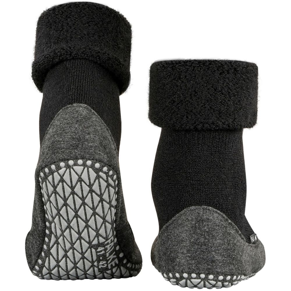 Falke Cosyshoes Zwart 16560-3000 pantoffels en huissokken online bestellen bij Kathmandu Outdoor & Travel