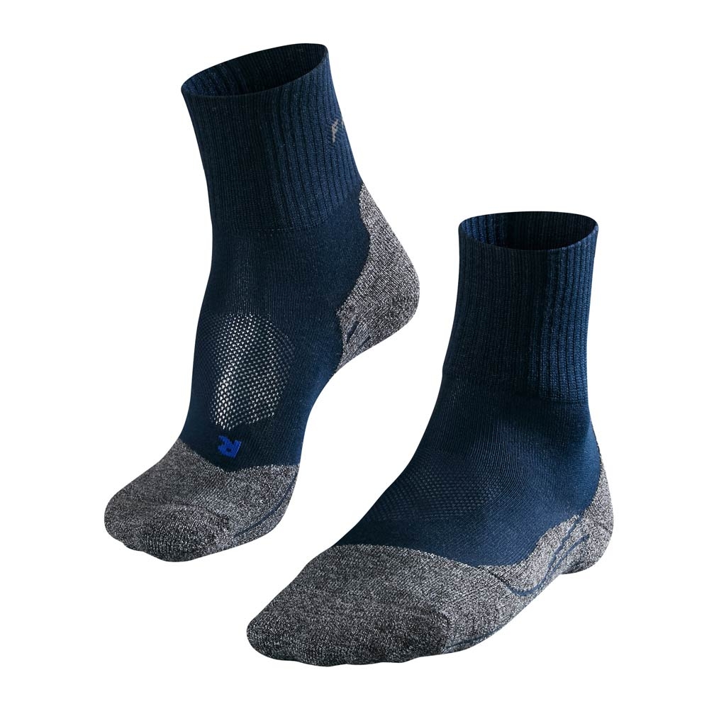 Falke TK2 Explore Short Cool Navy 16154-6120 sokken online bestellen bij Kathmandu Outdoor & Travel