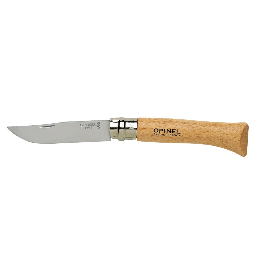 Opinel Nr.10 RVS . 5118-22-10 230 messen & tools online bestellen bij Kathmandu Outdoor & Travel