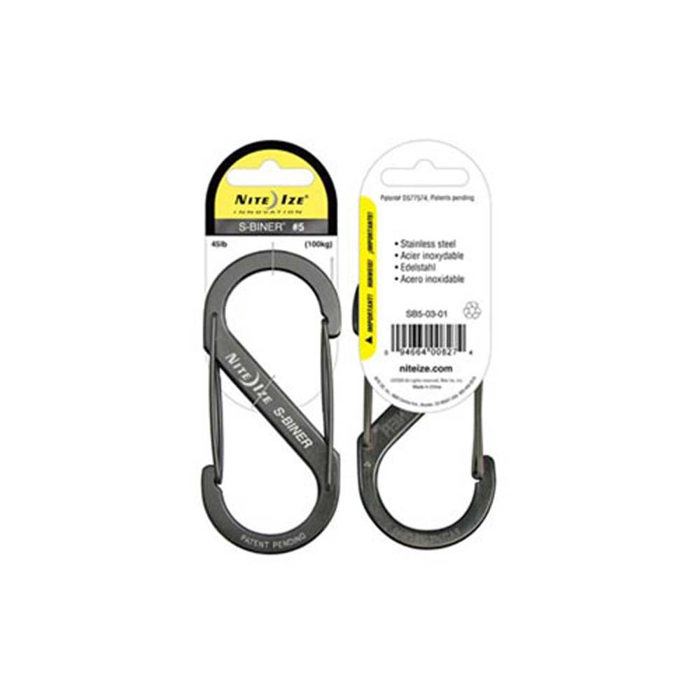 Nite-Ize Nite-Ize S-Biner nr 5 NI SB5-03-01 gadgets en handigheden Nite-Ize S-Biner nr 5 Black NI SB5-03-01 gadgets en handigheden online bestellen bij Kathmandu Outdoor & Travel
