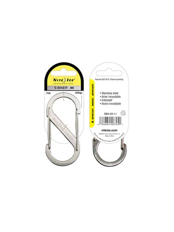Nite-Ize  S-Biner Nr 4 RVS