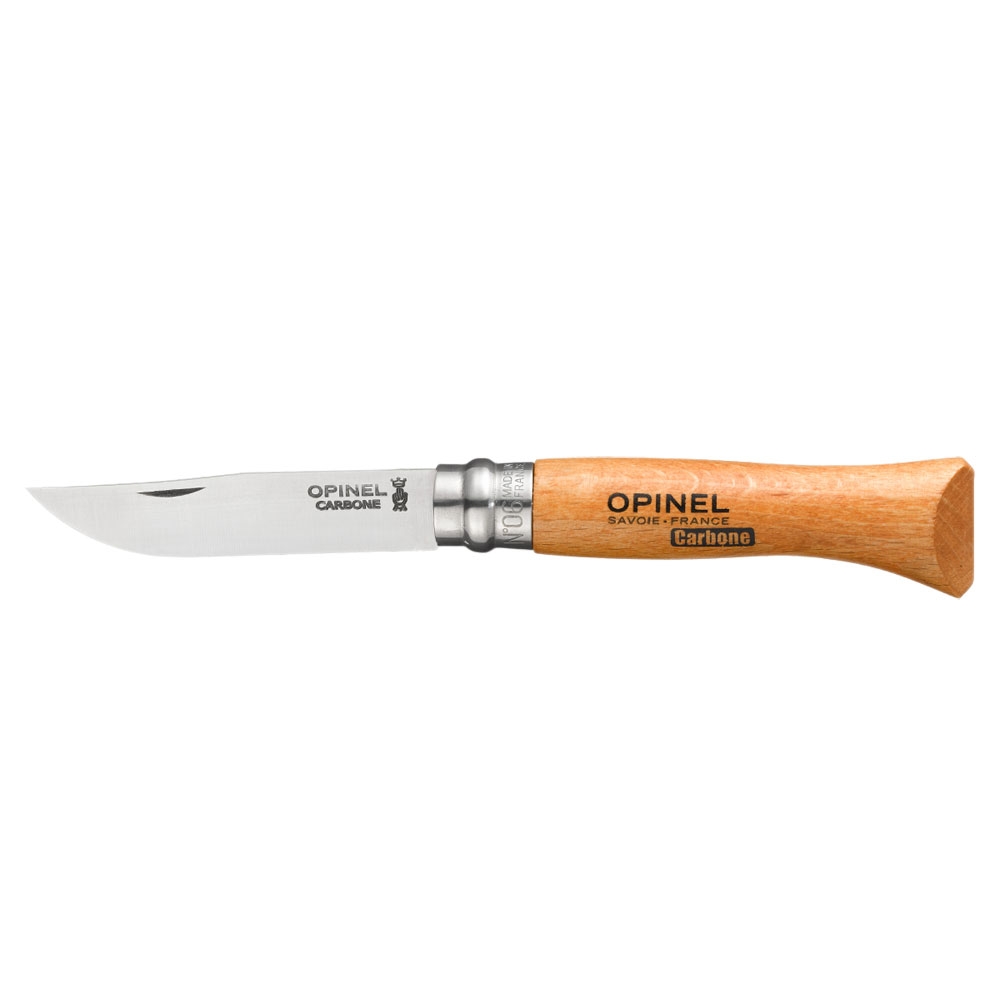 Opinel Nr. 6 Carbon . 5018-06 165mm messen & tools online bestellen bij Kathmandu Outdoor & Travel