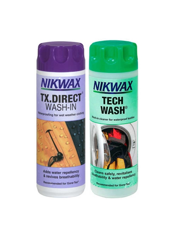 Nikwax  Twinpack Tech wash-TX-Direct Groen 