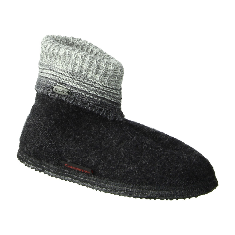 Giesswein Giesswein Baumkirchen 68-10-49162-019 pantoffels en huissokken Giesswein Baumkirchen Anthrazit 68-10-49162-019 pantoffels en huissokken online bestellen bij Kathmandu Outdoor & Travel