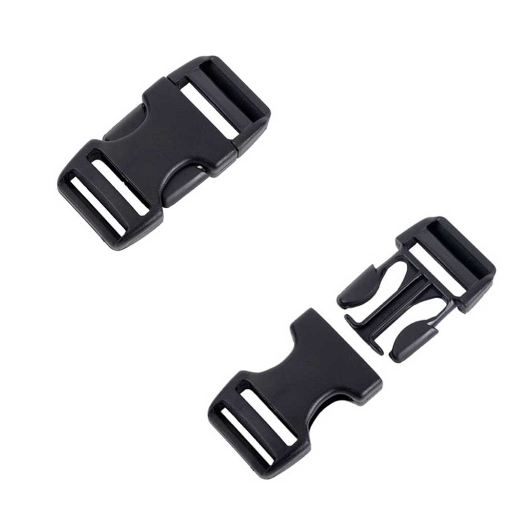 National Moulding Steekgesp 25mm dual 2stuks Zwart 340750 trekkingrugzakken online bestellen bij Kathmandu Outdoor & Travel