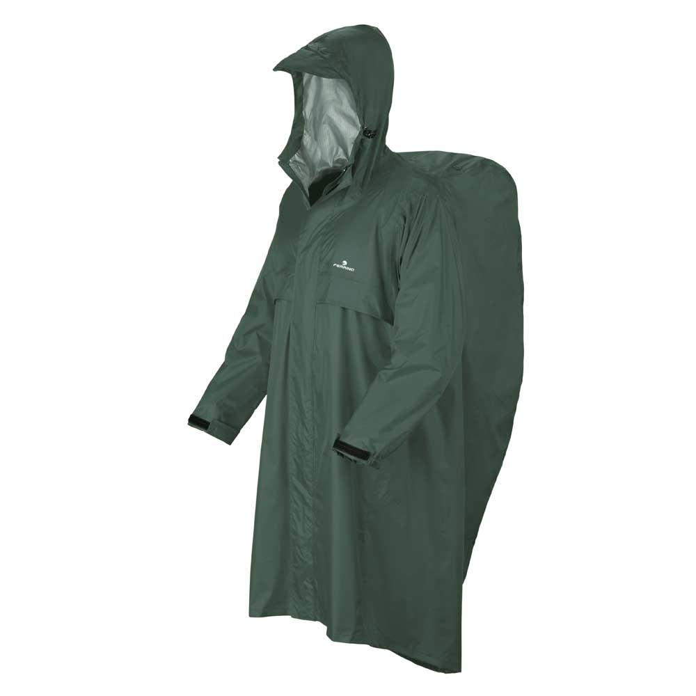 Ferrino Ferrino Trekker Poncho L/XL 025510 reisaccessoires Ferrino Trekker Poncho L/XL Green 025510 reisaccessoires online bestellen bij Kathmandu Outdoor & Travel