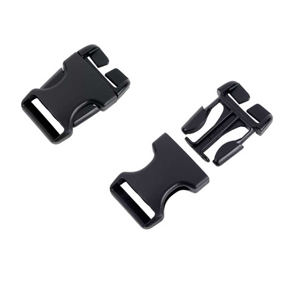National Moulding Steekgesp 25mm Speciaal II (2stuks) Zwart 513850 trekkingrugzakken online bestellen bij Kathmandu Outdoor & Travel