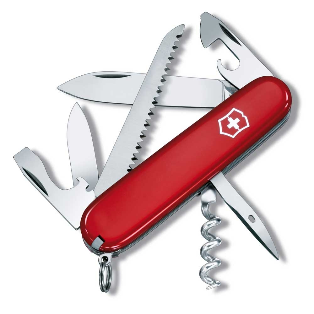 Victorinox Camper Red 5V1.3613 messen & tools online bestellen bij Kathmandu Outdoor & Travel