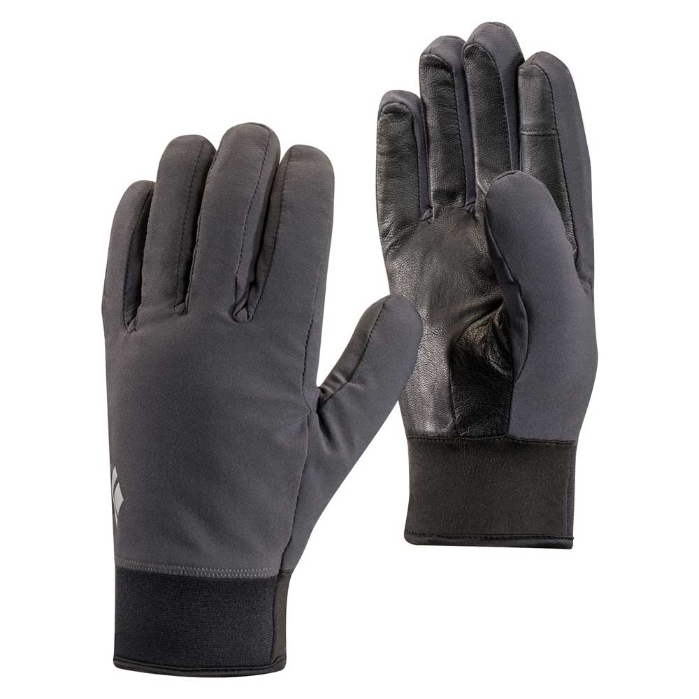 Black Diamond Midweight Softshell Gloves smoke 801041 kleding accessoires online bestellen bij Kathmandu Outdoor & Travel