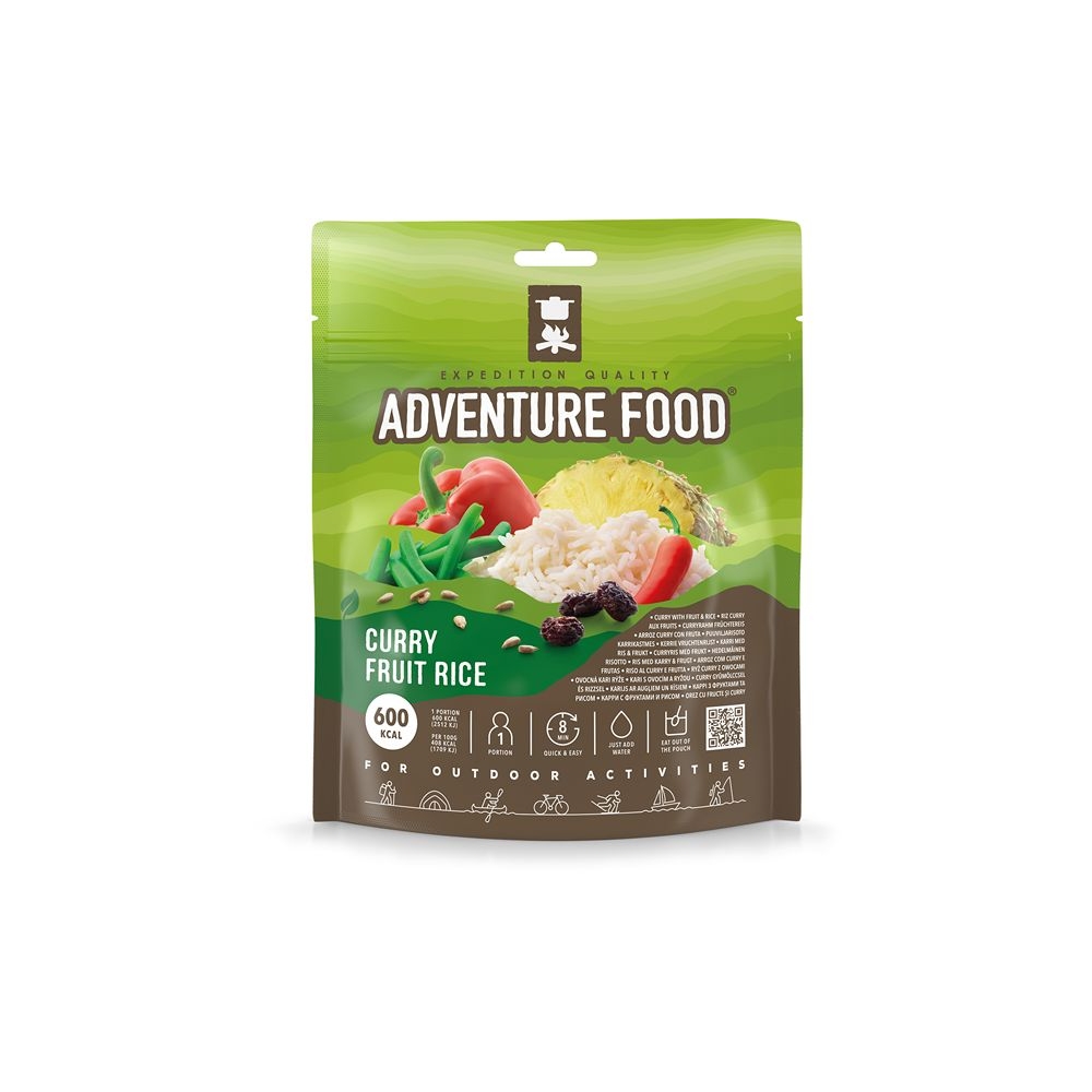 Adventure food Adventure food Curry Fruit & Rice 1 portie 1RF maaltijden en voedsel Adventure food Curry Fruit & Rice 1 portie . 1RF maaltijden en voedsel online bestellen bij Kathmandu Outdoor & Travel