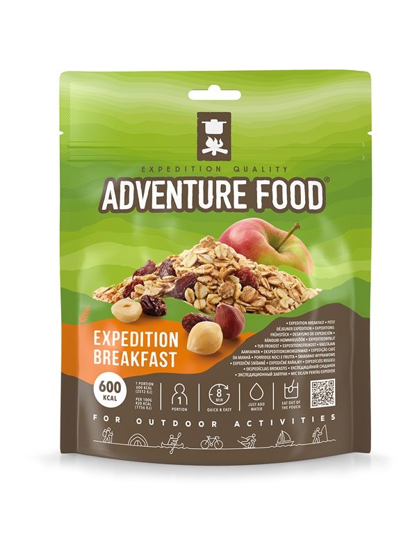Adventure food  Expeditie Ontbijt 1 portie .