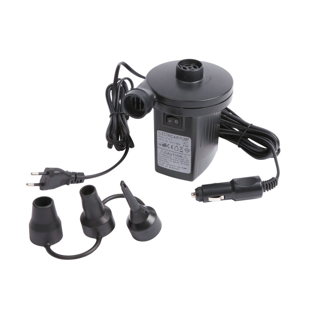 Bo-Camp Elektrische pomp 12/230V (230L/Min) Black 3807175 slaapmatjes online bestellen bij Kathmandu Outdoor & Travel