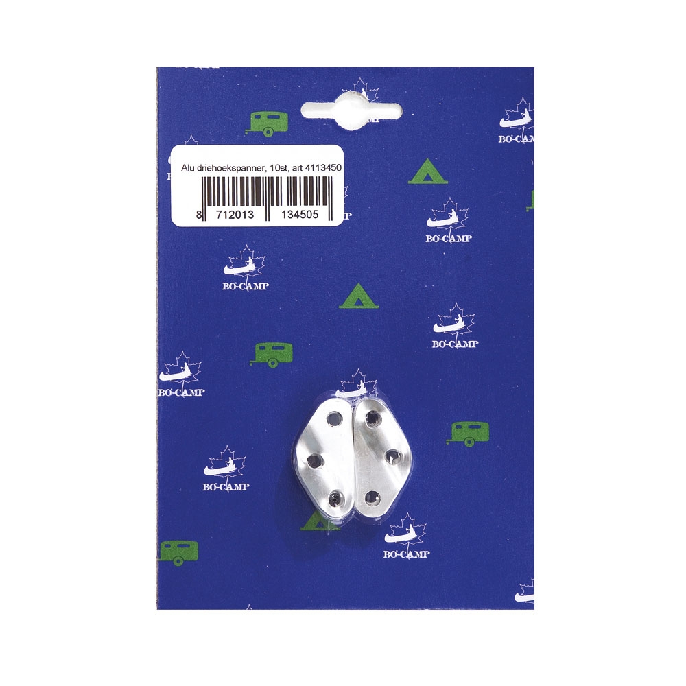 Bo-Camp Bo-Camp Driehoekspanner Alu 10st 4113450 tenten Bo-Camp Driehoekspanner Alu 10st Aluminium 4113450 tenten online bestellen bij Kathmandu Outdoor & Travel