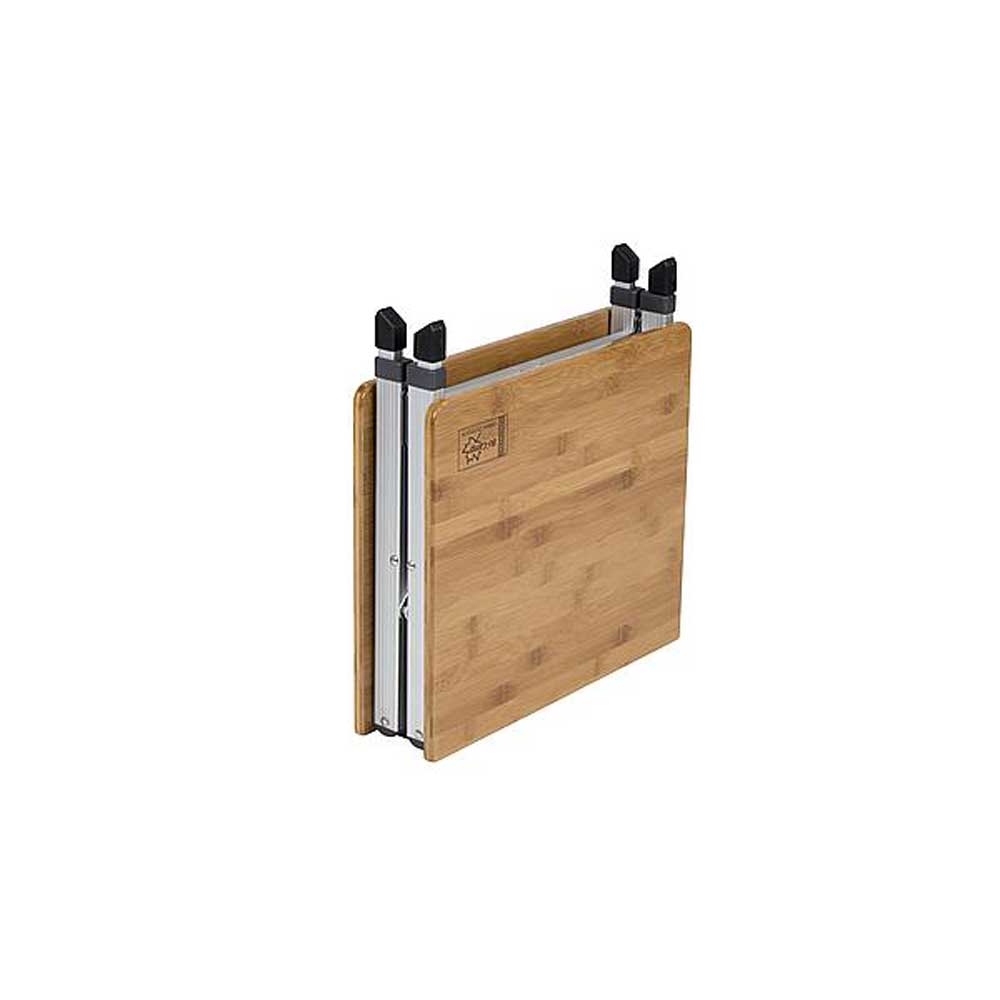 Bo-Camp Tafel Richmond Bamboe 70 x 40 cm Bruin 1404660 kampeermeubels online bestellen bij Kathmandu Outdoor & Travel
