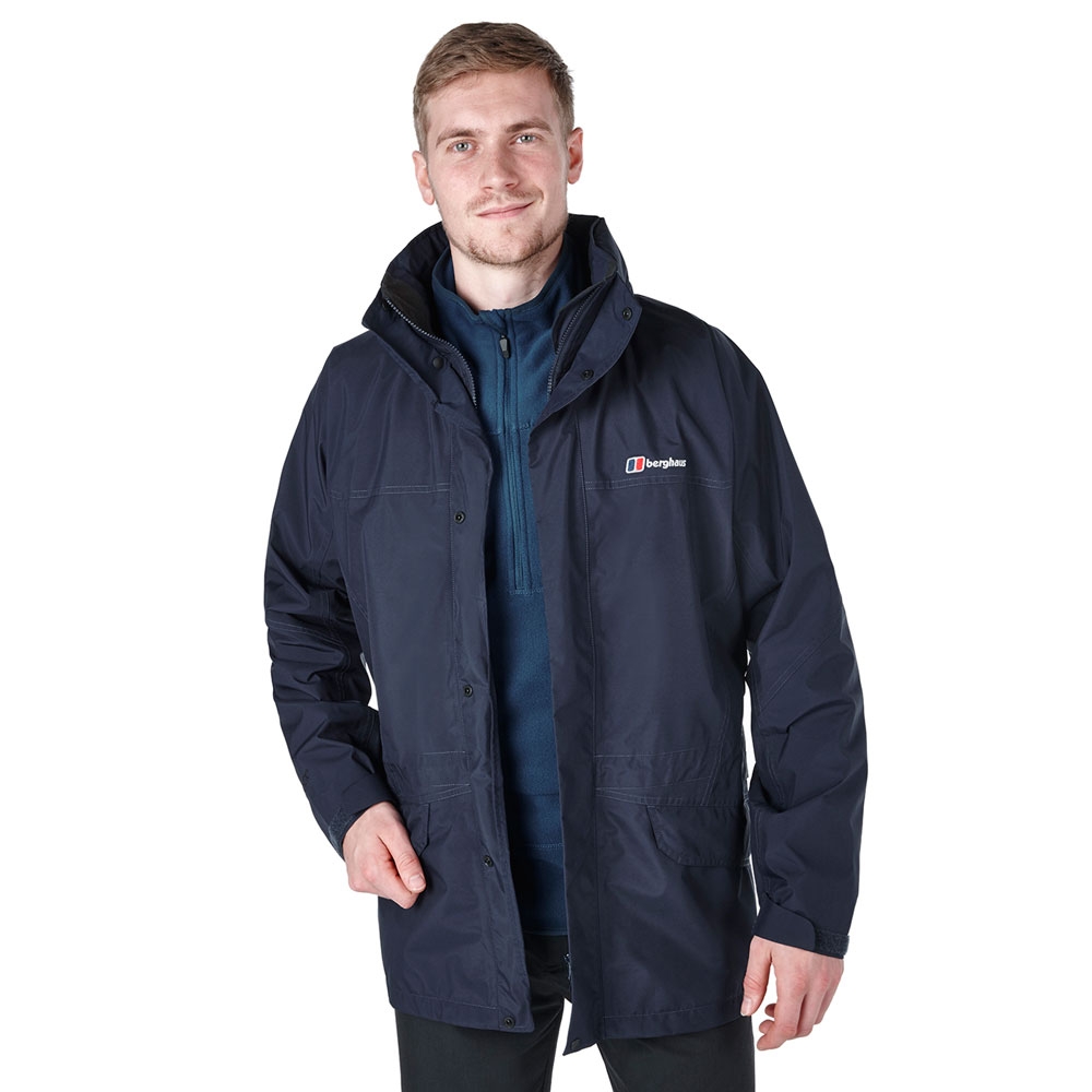 Berghaus Berghaus Cornice IA Jacket 21016-R14 jassen Berghaus Cornice IA Jacket Dark Blue 21016-R14 jassen online bestellen bij Kathmandu Outdoor & Travel