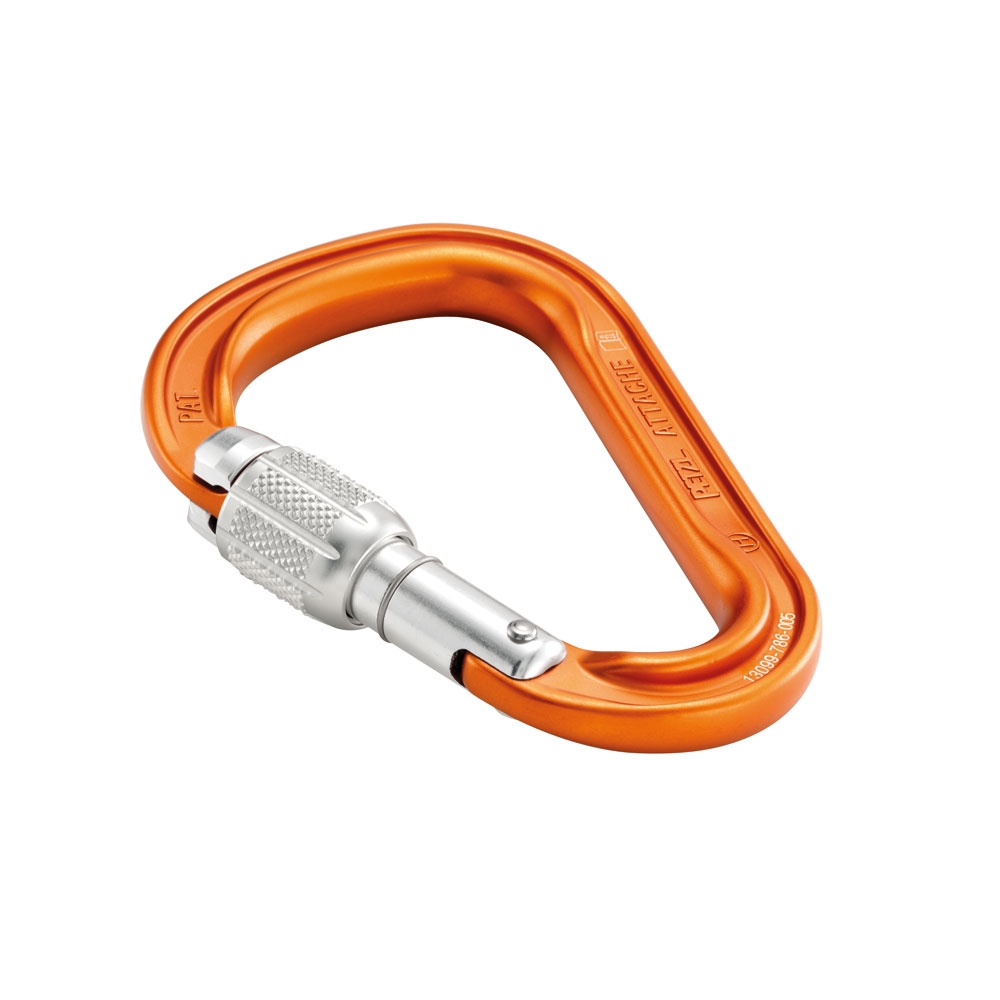 Petzl Petzl Attache M38A SL karabiners en setjes Petzl Attache Orange M38A SL karabiners en setjes online bestellen bij Kathmandu Outdoor & Travel