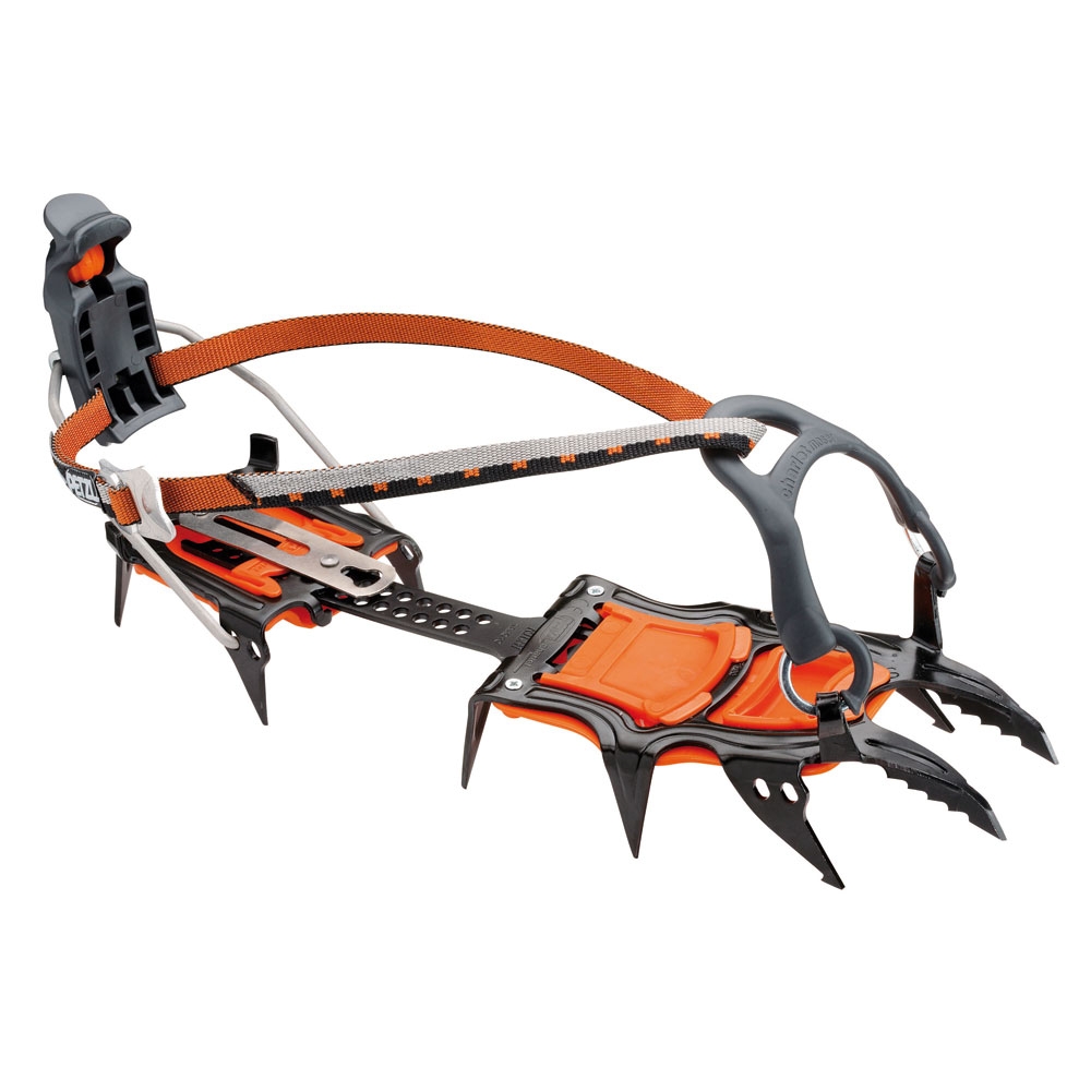Petzl Sarken leverlock Oranje T10A LLU ijsklimmen en stijgijzers online bestellen bij Kathmandu Outdoor & Travel