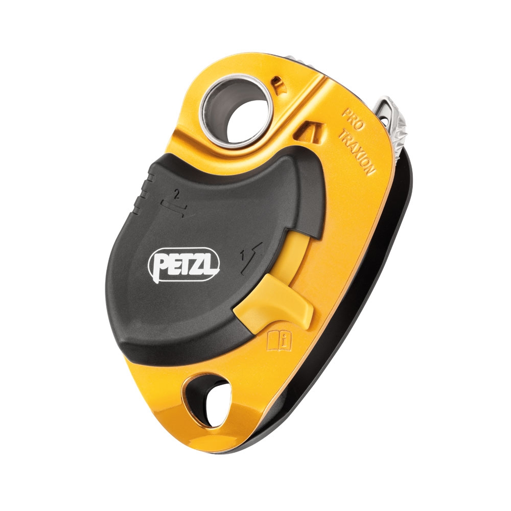 Petzl Petzl Pro Traxion P51 A stijgen, dalen en katrollen Petzl Pro Traxion Yellow P51 A stijgen, dalen en katrollen online bestellen bij Kathmandu Outdoor & Travel