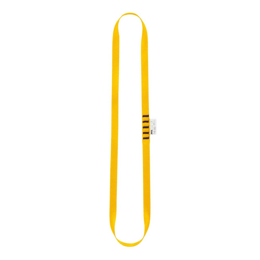 Petzl Petzl Anneau Polyester Sling 60cm C40A 60 klimtouw en bandsling Petzl Anneau Polyester Sling 60cm Yellow C40A 60 klimtouw en bandsling online bestellen bij Kathmandu Outdoor & Travel