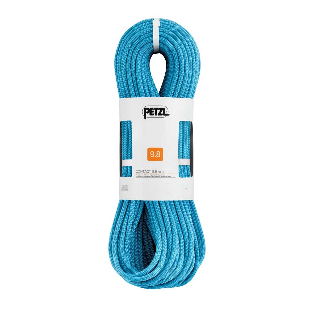 Petzl Petzl Contact 9,8mm x 60m R33AT 060 klimtouw en bandsling Petzl Contact 9,8mm x 60m Turquoise R33AT 060 klimtouw en bandsling online bestellen bij Kathmandu Outdoor & Travel