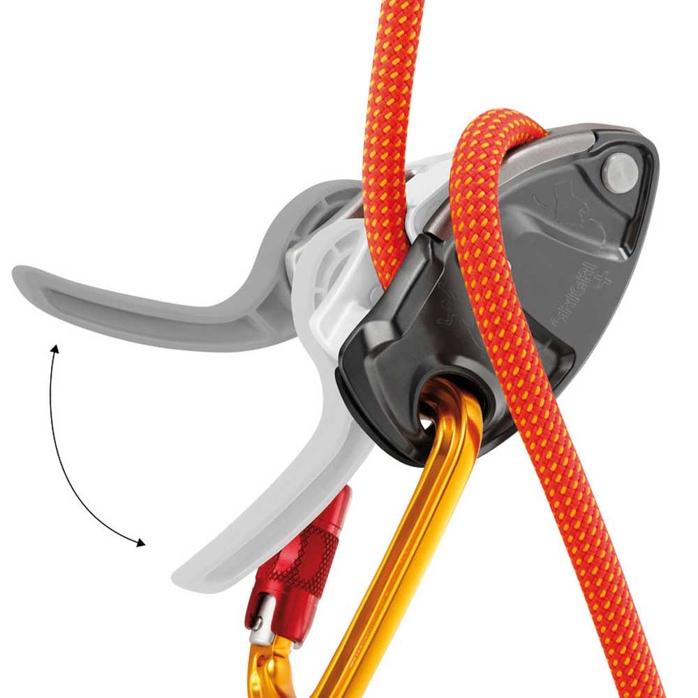Petzl Petzl Grigri + D13A G zekeren Petzl Grigri + Grey D13A G zekeren online bestellen bij Kathmandu Outdoor & Travel