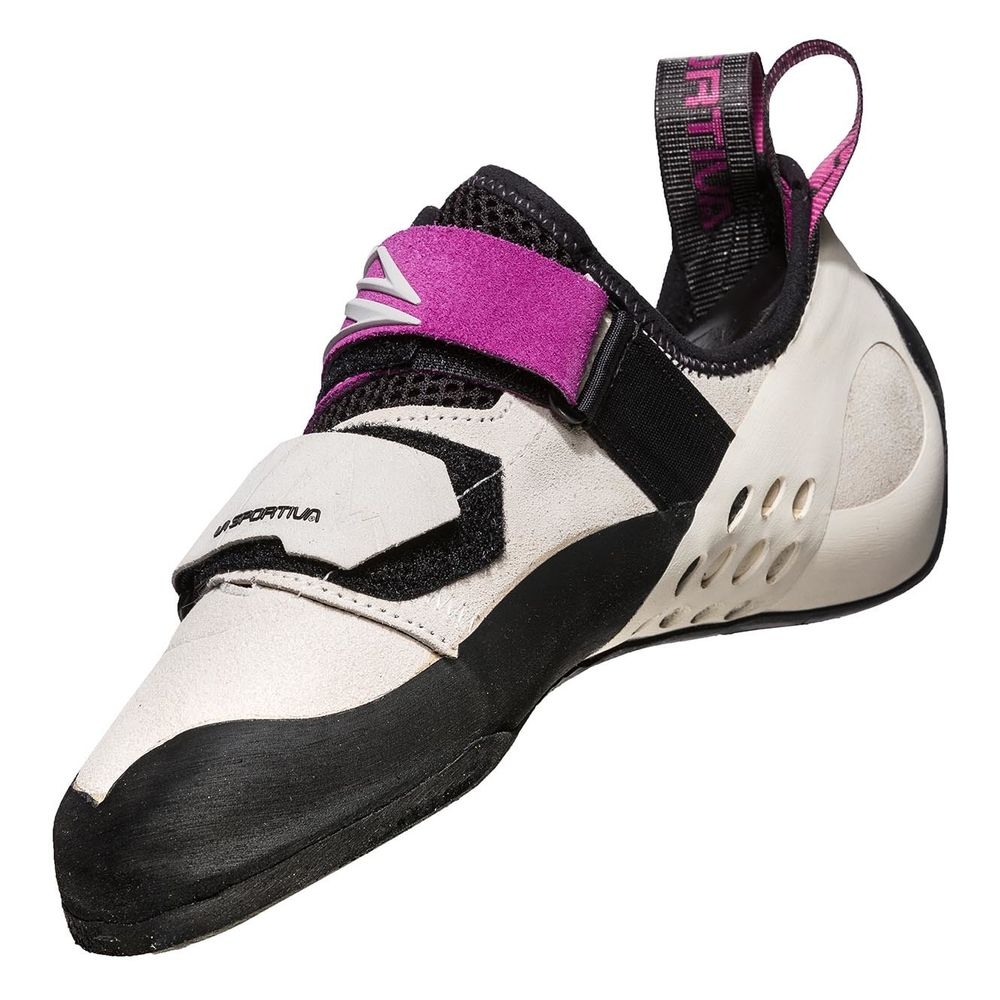 La Sportiva La Sportiva Katana women's 20M000500 klimschoenen La Sportiva Katana women's white/purple-pink 20M000500 klimschoenen online bestellen bij Kathmandu Outdoor & Travel