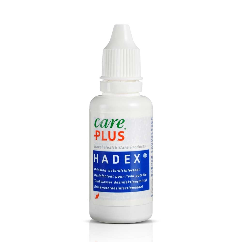 Care Plus Care Plus Hadex 30ml 34130 waterzuivering Care Plus Hadex 30ml Blauw 34130 waterzuivering online bestellen bij Kathmandu Outdoor & Travel