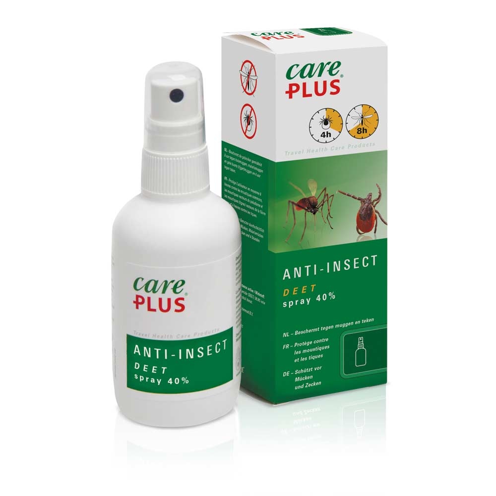 Care Plus DEET 40% Spray 60ml Groen 32905 verzorging online bestellen bij Kathmandu Outdoor & Travel