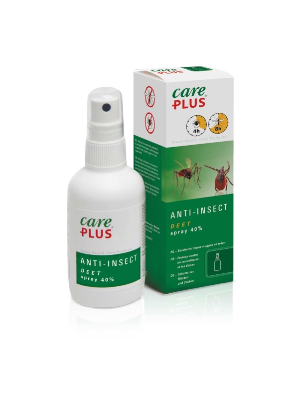 Care Plus  DEET 40% Spray 60ml Groen 