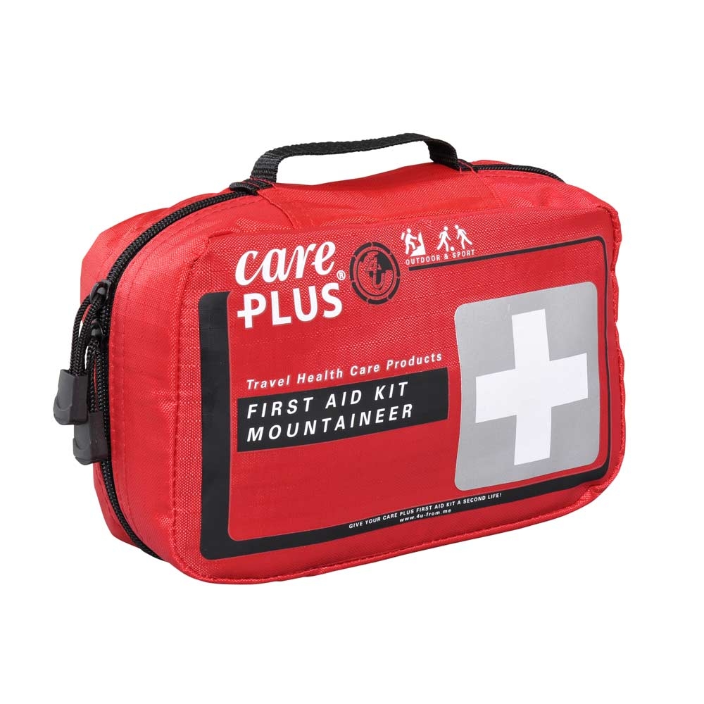 Care Plus First Aid Kit Mountaineer Rood 38364 verzorging online bestellen bij Kathmandu Outdoor & Travel