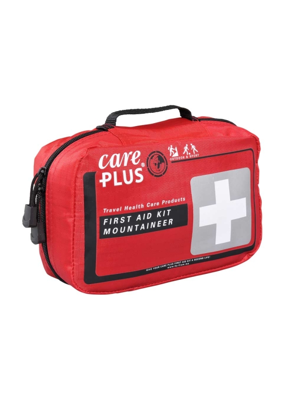 Care Plus  First Aid Kit Mountaineer Rood