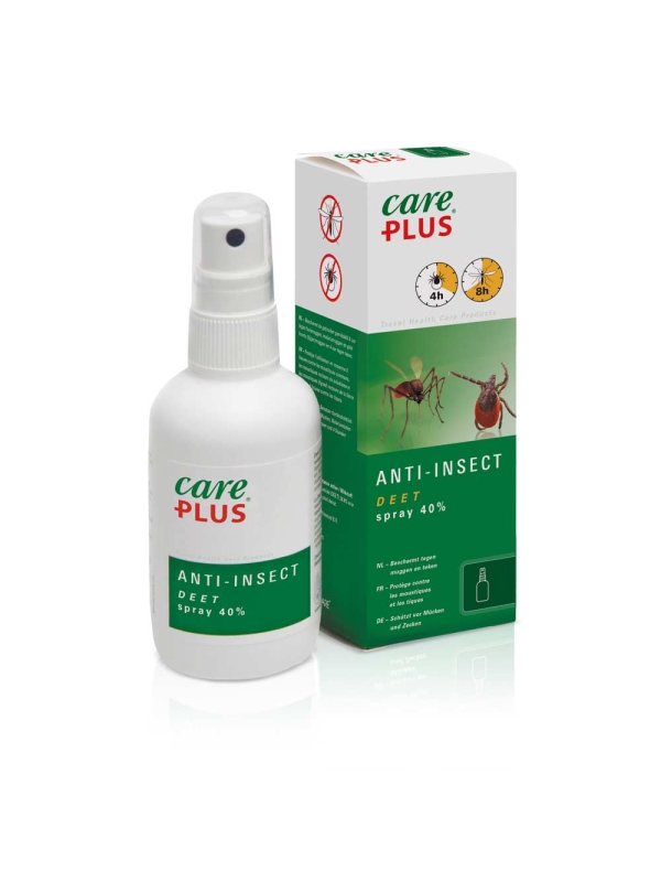 Care Plus  DEET 40% Spray 100ml Groen 