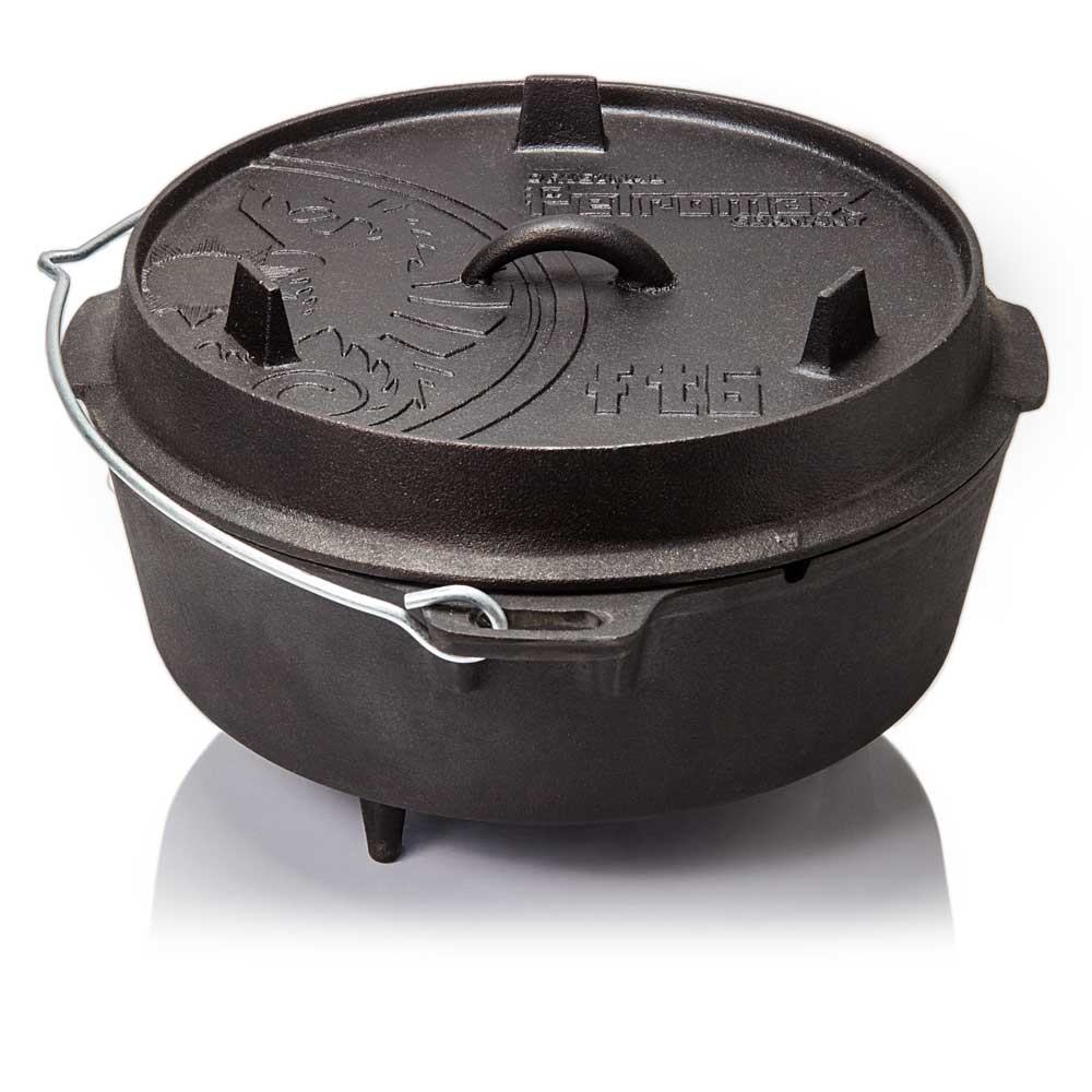 Petromax Petromax Dutch Oven FT6 FT6 koken Petromax Dutch Oven FT6 Zwart FT6 koken online bestellen bij Kathmandu Outdoor & Travel