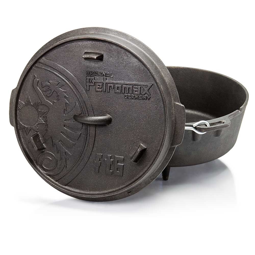Petromax Petromax Dutch Oven FT6 FT6 koken Petromax Dutch Oven FT6 Zwart FT6 koken online bestellen bij Kathmandu Outdoor & Travel