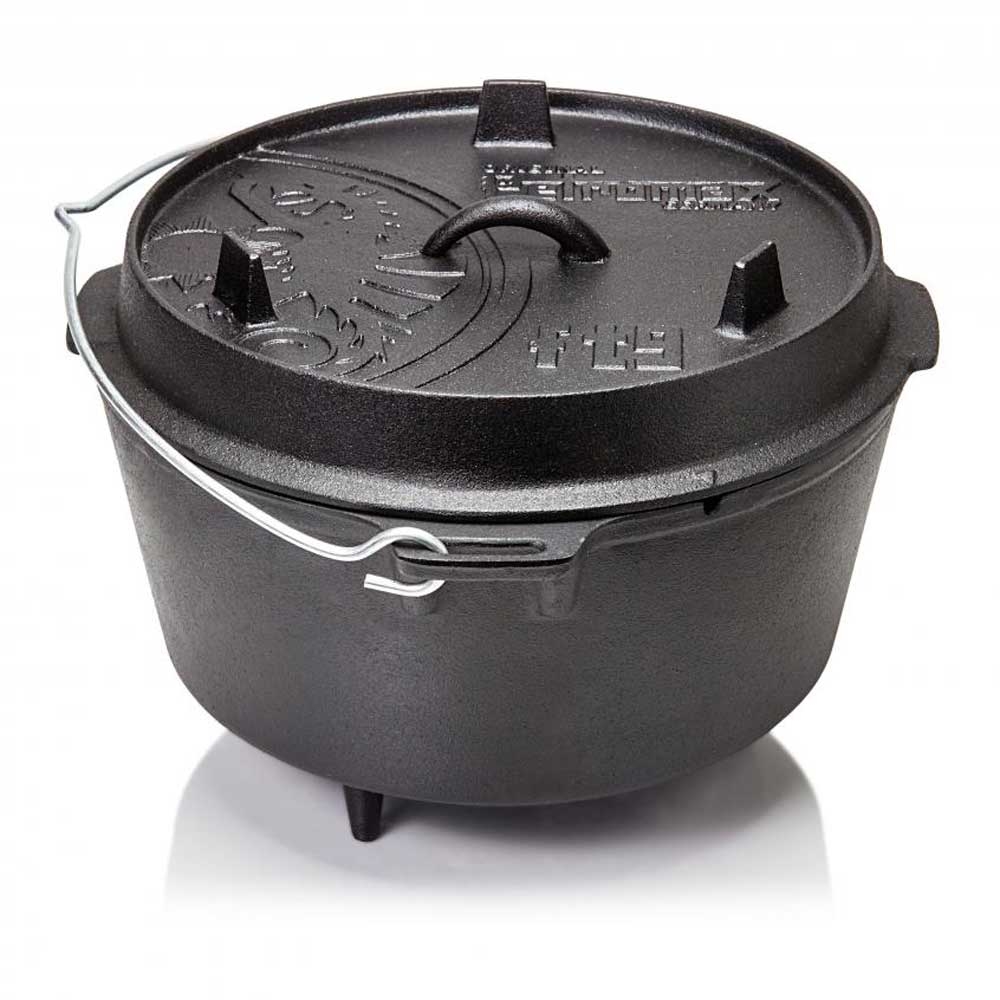 Petromax Petromax Dutch Oven FT9 FT9 koken Petromax Dutch Oven FT9 Zwart FT9 koken online bestellen bij Kathmandu Outdoor & Travel