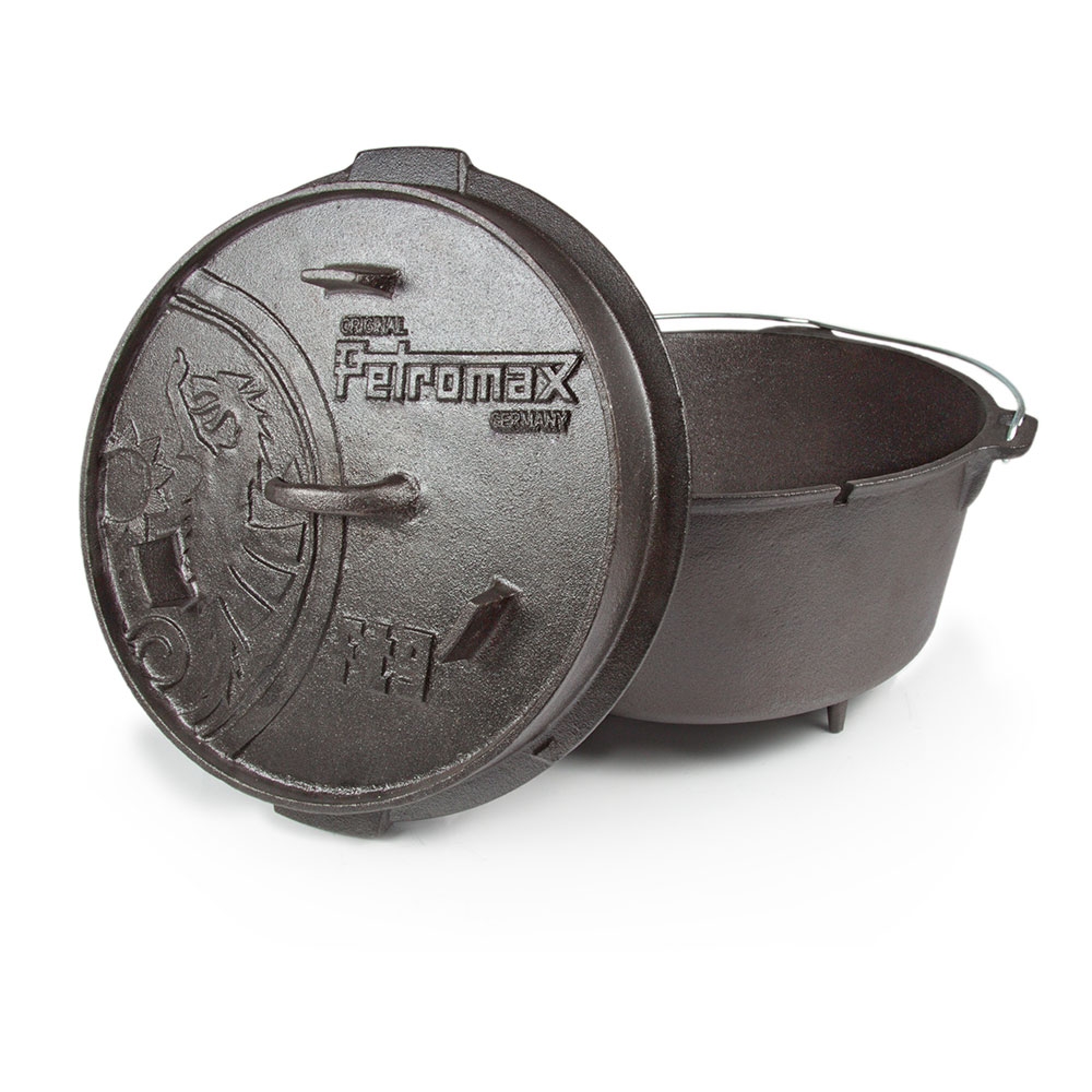 Petromax Petromax Dutch Oven FT9 FT9 koken Petromax Dutch Oven FT9 Zwart FT9 koken online bestellen bij Kathmandu Outdoor & Travel